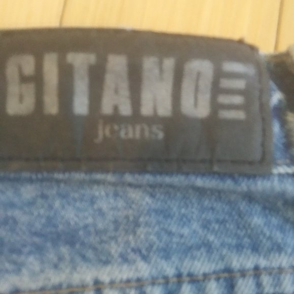 Vintage  Gitano  distressed jean shorts - Picture 5 of 7